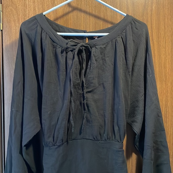 Free people The Only One Mini Dress Black Size M NWT - Picture 3 of 11